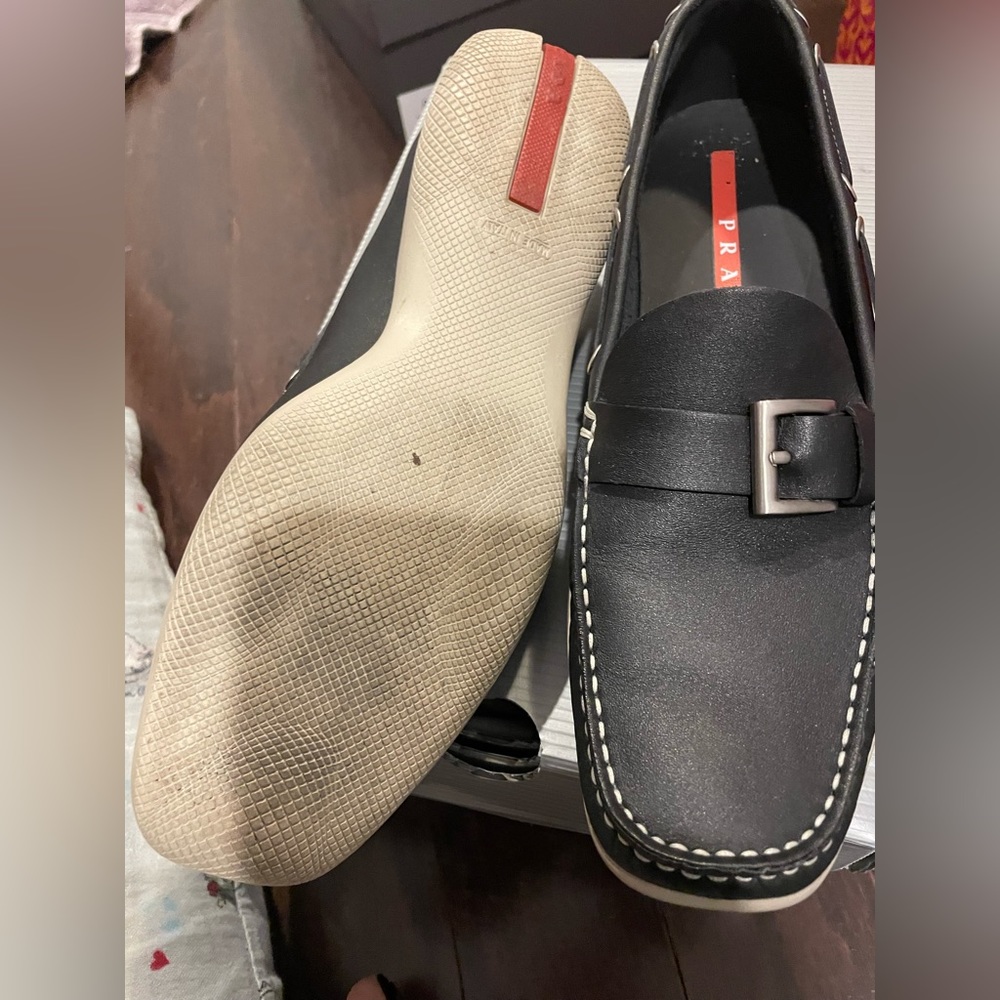 Prada Vintage boat shoes